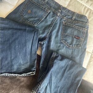 Ariat low rise boot cut
 Fit FR M4 jeans